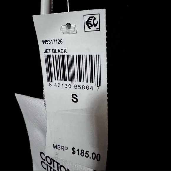 Cotton Citizen Verona Black Ribbed Midi Tank Dress Women’s Small NWT - Picture 8 of 9